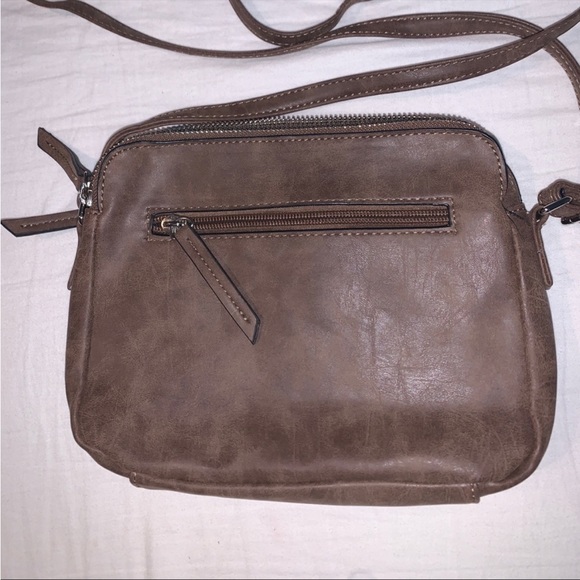Roots Leather brown crossbody bag - Picture 2 of 5